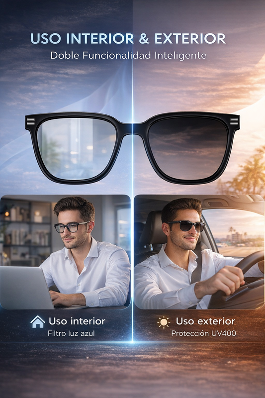 DIXSG Aura Tech — Gafas con Bluetooth y llamadas manos libres